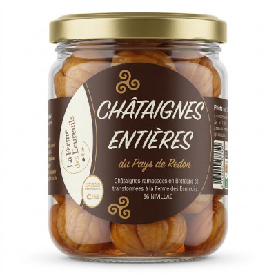 Châtaignes entières