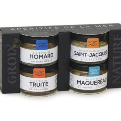 Coffret Mini Rillettes 4x30g
