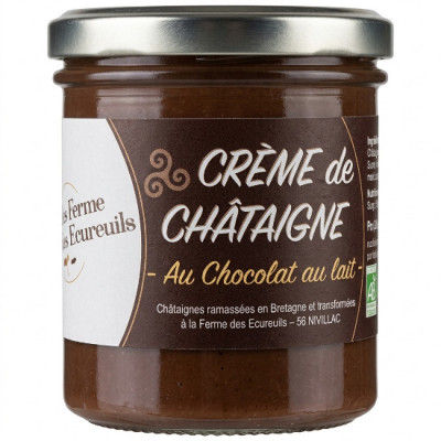 Crème de châtaigne au chocolat au lait
