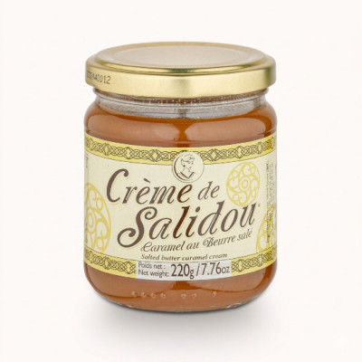 Crème de caramel au beurre salé “le Salidou”.