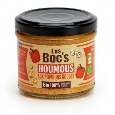 Houmous aux poivrons rouges