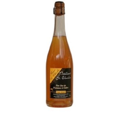 Jus de pomme pétillant
