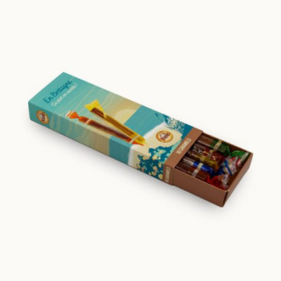 Niniches de Quiberon aux fruits et caramel.
