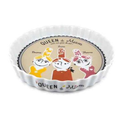 Plat à tarte Queen à Miam