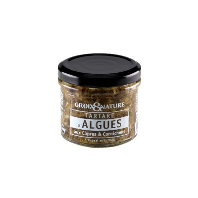 Tartare d'Algues aux Câpres & Cornichons