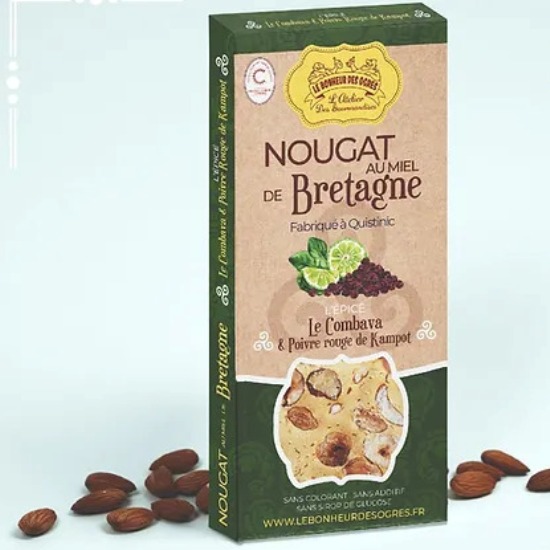 Nougat au Combava & Poivre Rouge de Kampot