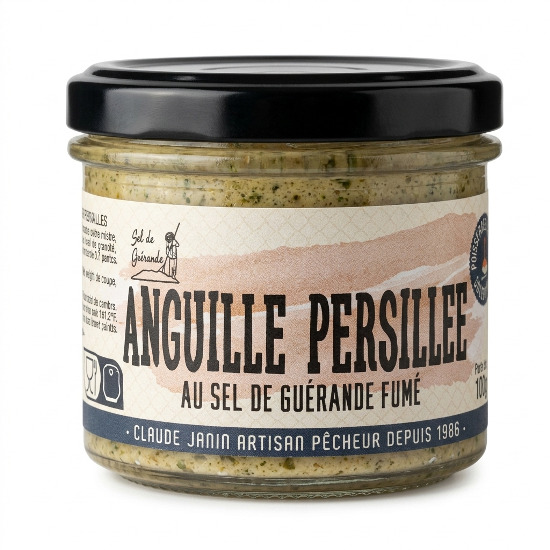 Anguille Persillée au Sel de Guérande Fumé