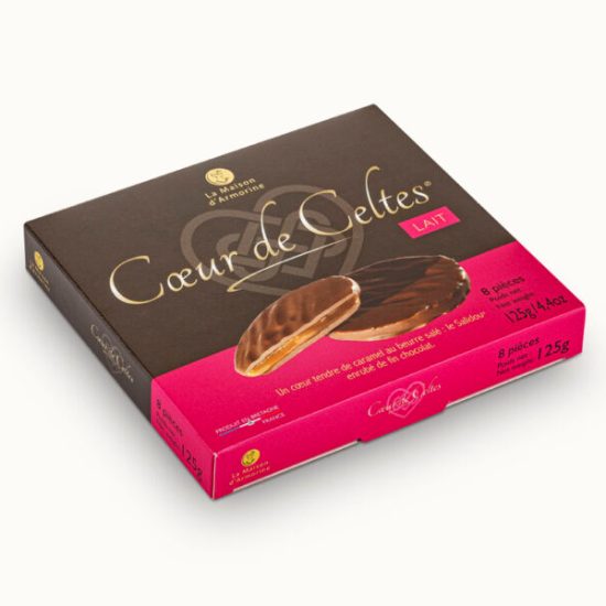 Coeur de Celtes au chocolat au lait & Salidou.