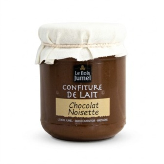 Confiture de lait - chocolat - noisettes