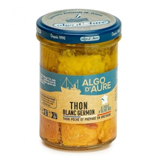 Filet de thon germon à l'huile d'olive