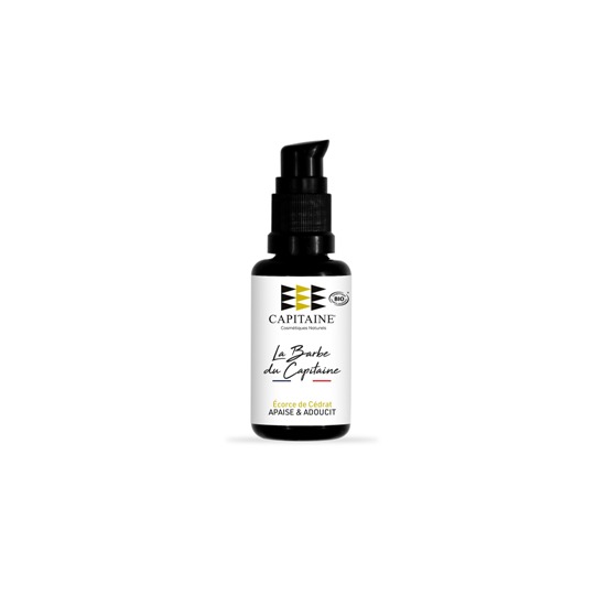 Huile de barbe bio et naturelle