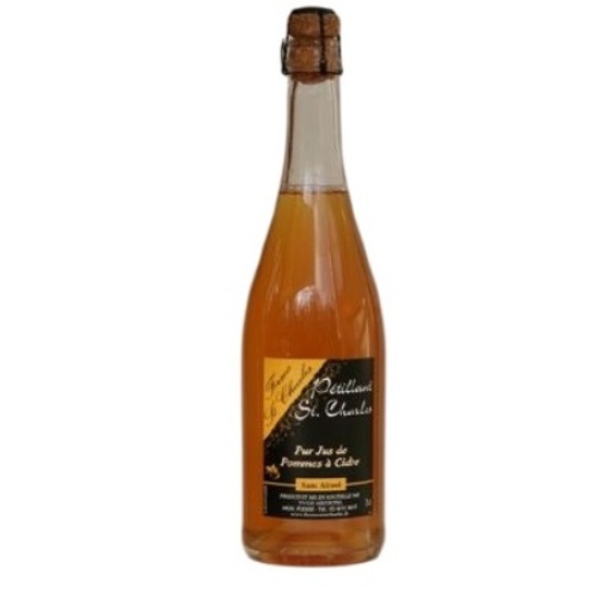 Jus de pomme pétillant