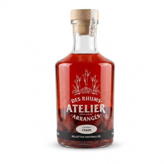 Rhum arrangé fraise