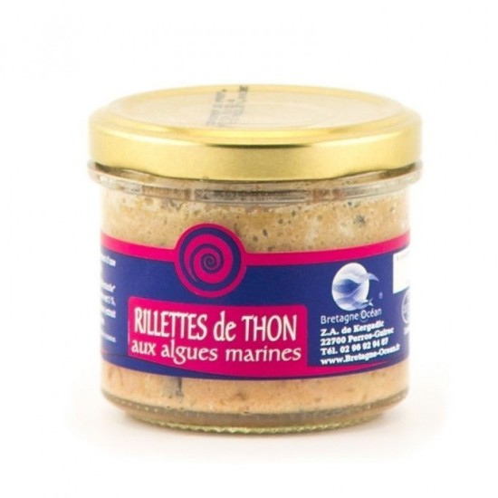 Rillettes de thon aux algues.