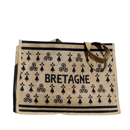 Sac en jute méli mélo Bretagne